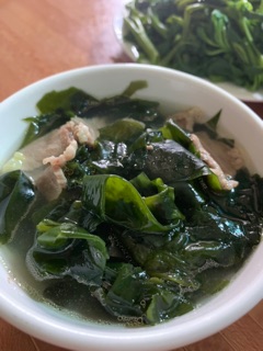 Rong biển nấu canh