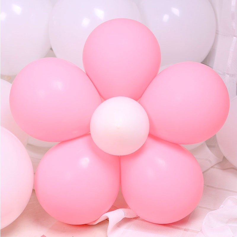 Dụng Cụ Kết Bóng Hình Hoa Cúc Trang Trí Sinh Nhật - Yori Party
