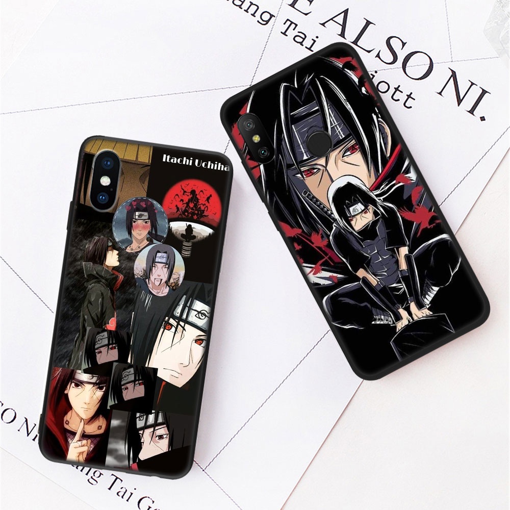 Ốp điện thoại silicon mềm hình Naruto Uchiha Itachi SFI66 cho Xiaomi Mi Poco M3 F1 F2 F3 X3 NFC 9T 10T Pro Lite Redmi K20