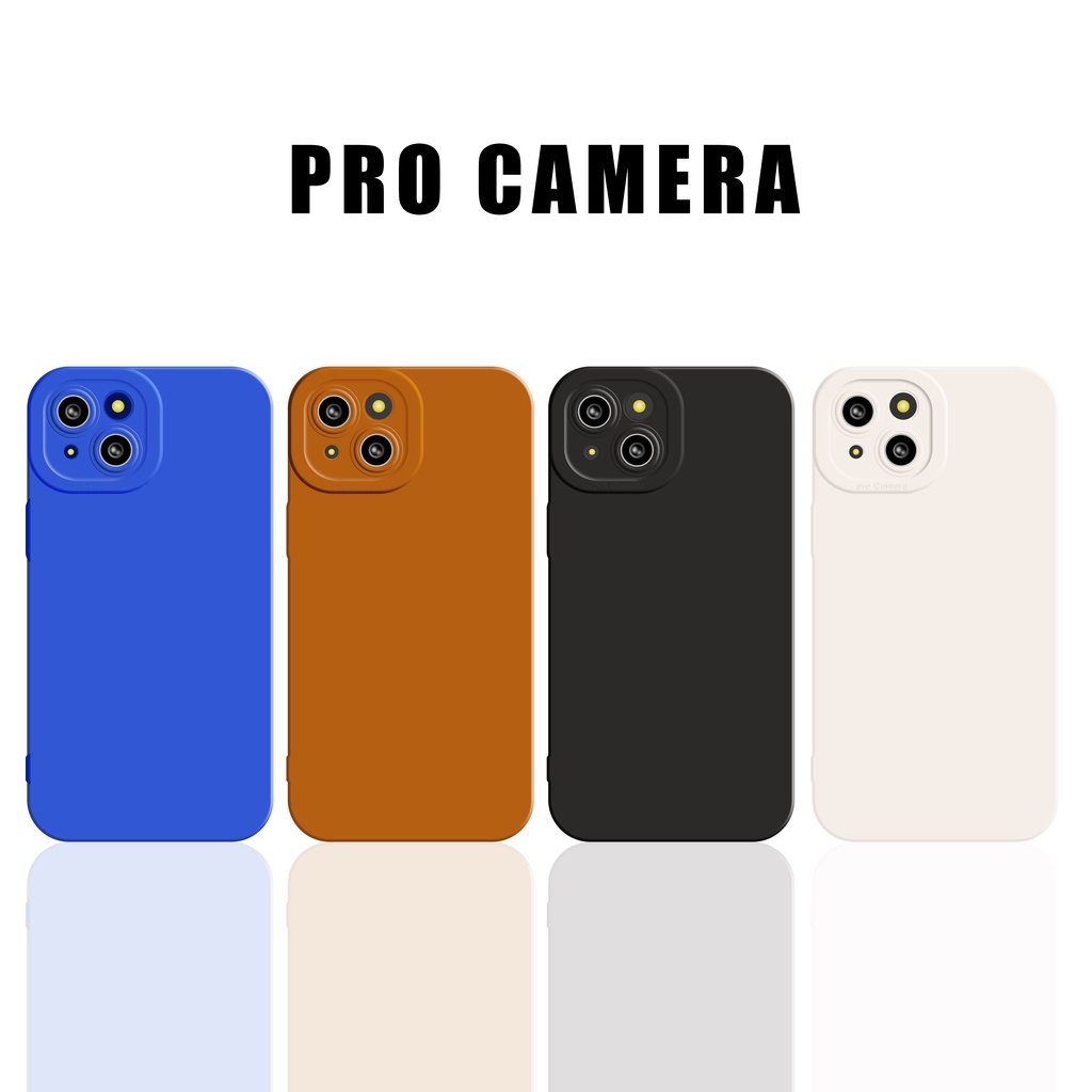 Ốp điện thoại mềm chống sốc màu kẹo thích hợp cho iPhone 13 11 12 Pro Max Mini XR X XS SE 2020 8 7 Plus
