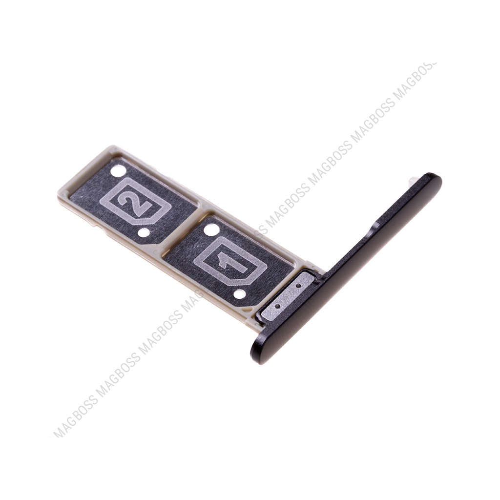 Khay sim XA1 Plus dual  màu đen