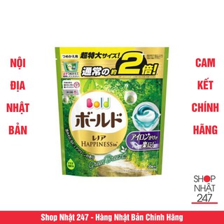 Viên giặt Gel Ball Green Breeze túi 30 viên
