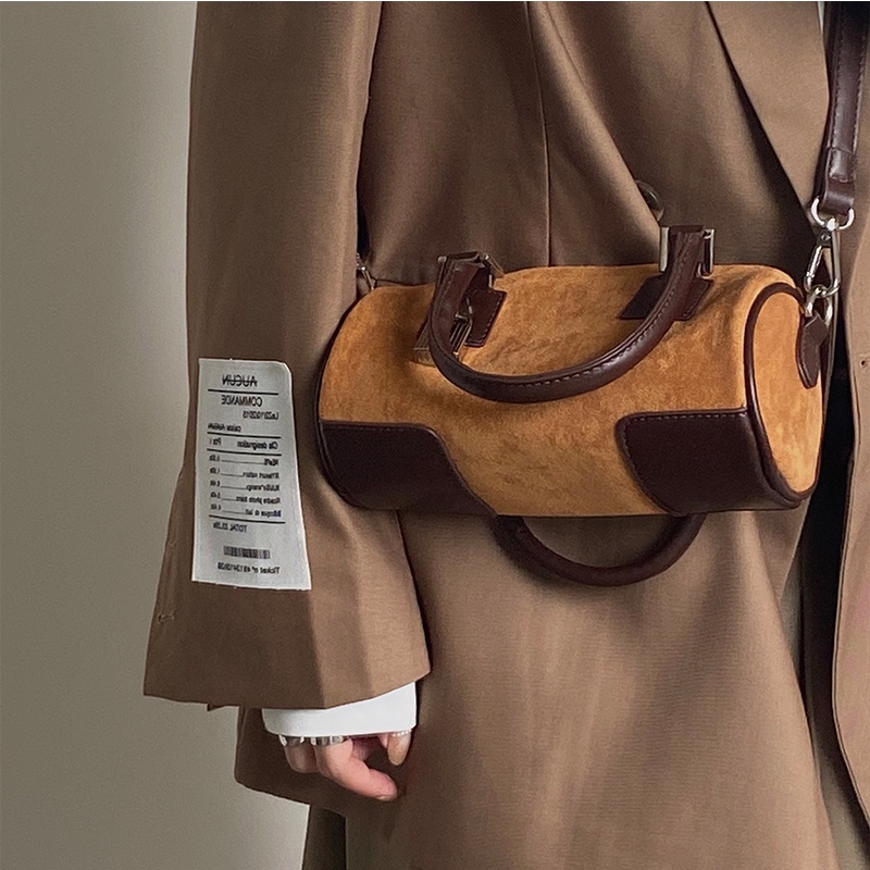 Túi Xách Đeo Vai Mini Vải Nhung Thiết Kế Dễ Thương Cho Nữ