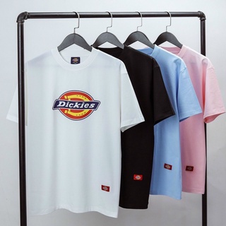 Áo thun tay lỡ Dickies, áo phông unisex nam nữ hình in form rộng chất cotton