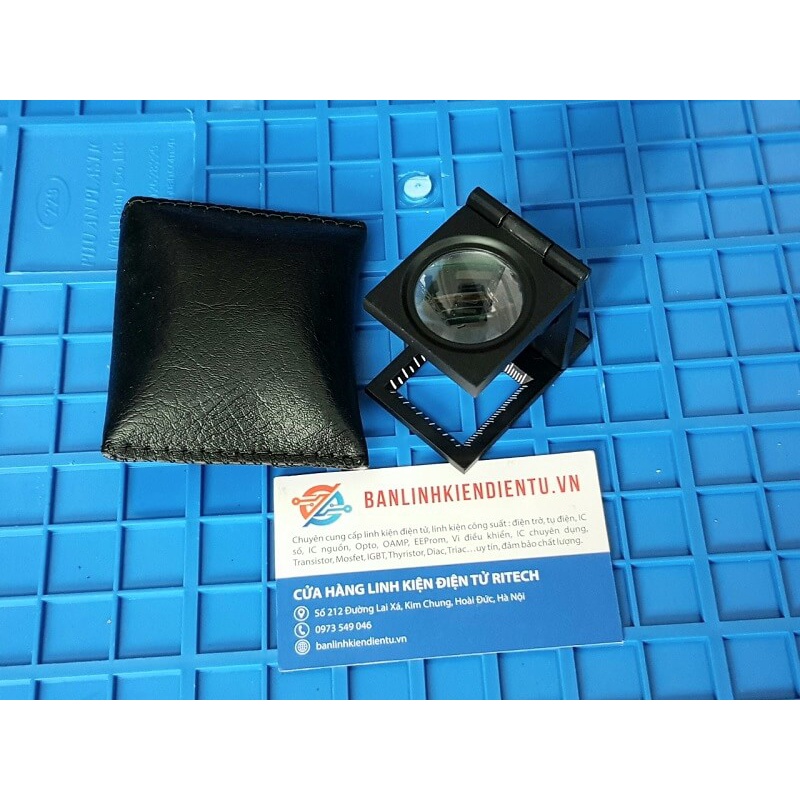 Kính lúp 9005B soi linh kiện có 2 led siêu sáng
