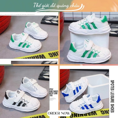 Giày thể thao chất lượng thoáng khí, đế siêu mềm dành cho bé trai - Hàng Quảng Châu Cao Cấp (C-2)