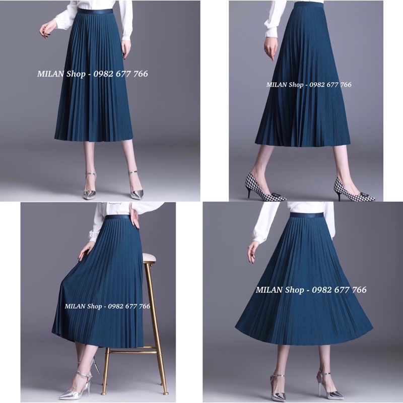 Chân váy xếp ly đẹp xuất sắc