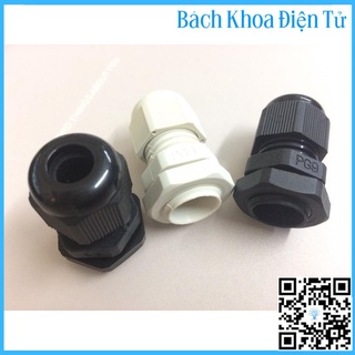 Bộ 10 ốc siết cáp PG9 nhựa chống nước