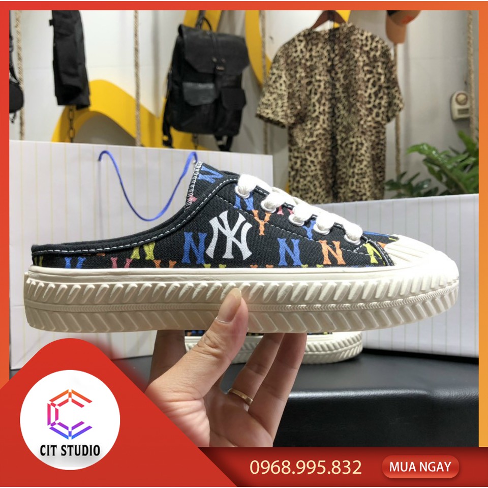 [Ảnh thật] Giày NY đạp gót monogram [HỖ TRỢ ĐỔI TRẢ] | BigBuy360 - bigbuy360.vn