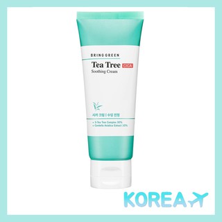 [Hàng mới về] Kem làm dịu BRING GREEN 100ml chứa thành phần cây chè chất lượng cao