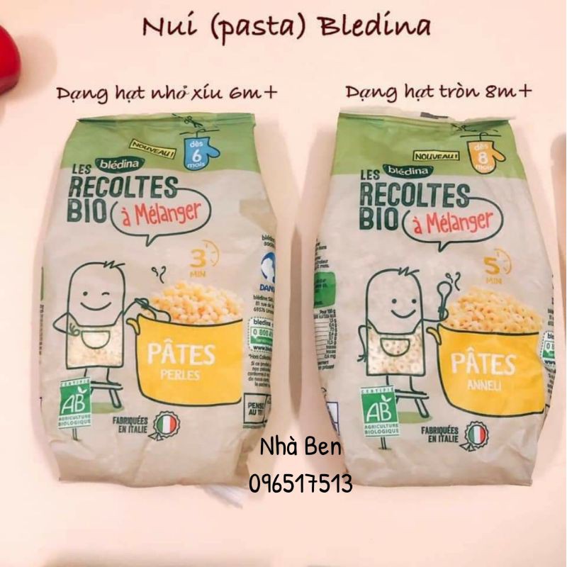 Nui hữu cơ Bledina cho bé từ 6 tháng