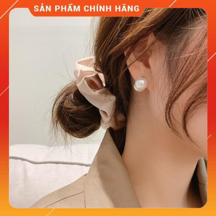 Hàng Thiết Kế Bông tai ngọc trai mẫu mới kiểu dáng hiện đại sang trọng dành cho nữ - Mely 1406