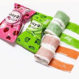 Kẹo cuộn Playmore nho