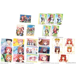 [ Dưa Hấu Yugioh ] Bánh Xốp Gotoubun no Hanayome Nhà Có 5 Nàng Dâu nhập khẩu từ Nhật Bản