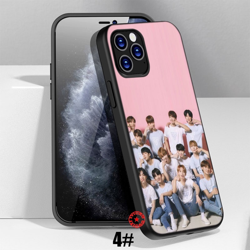 Ốp Điện Thoại Silicon Dẻo In Hình Nhóm Nhạc seventeen is53 Cho iphone 5 5s 6 6s 7 8 11 pro max plus se xr