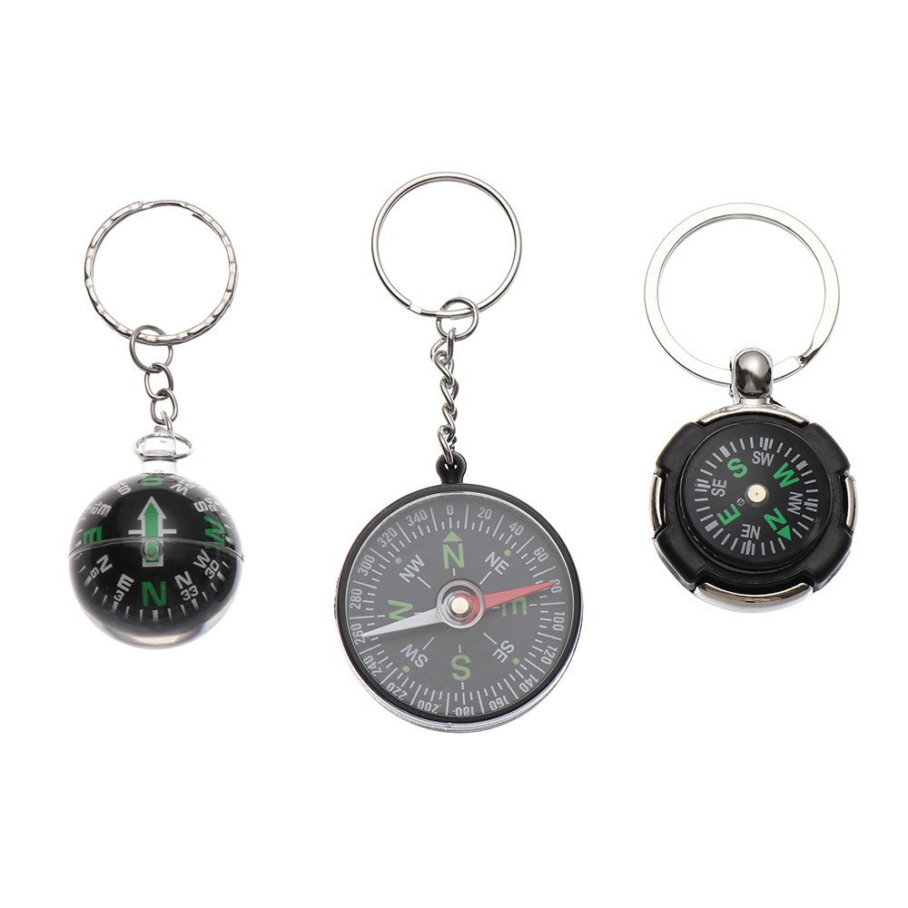 La bàn mini kèm móc khóa có 3 kiểu chất lượng cao đa chức năng tiện dụng