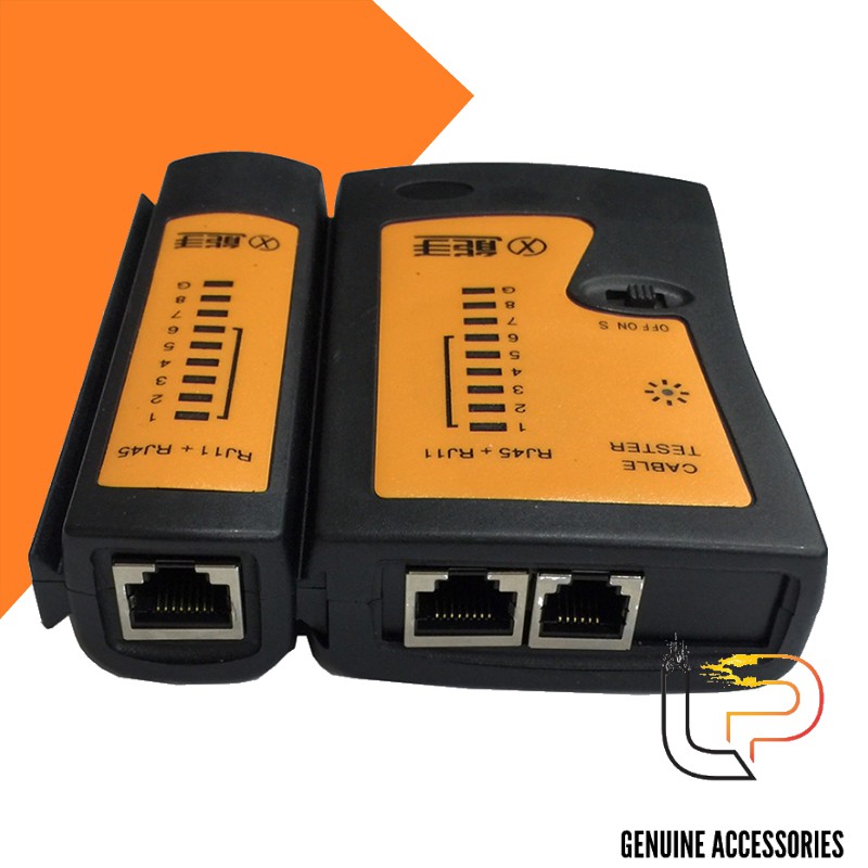 Bộ test cáp mạng LAN màu đen XS-468HS