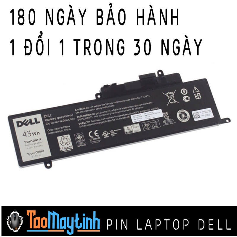 Pin Laptop Dell Inspiron 3147, 3148, 7347, 7348