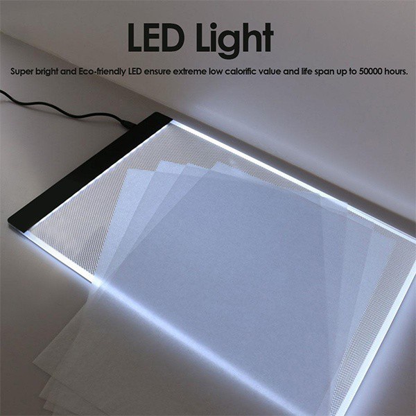 Bảng vẽ đèn LED khổ A4 A5 chất lượng cao