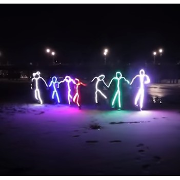 Bộ Đèn Led Stick Man Suit