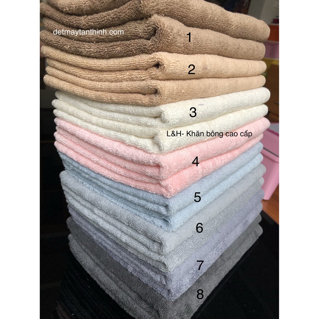 khăn tắm, khăn lau đầu cotton xuất Châu Âu dư 40* 80cm [Loại đẹp]