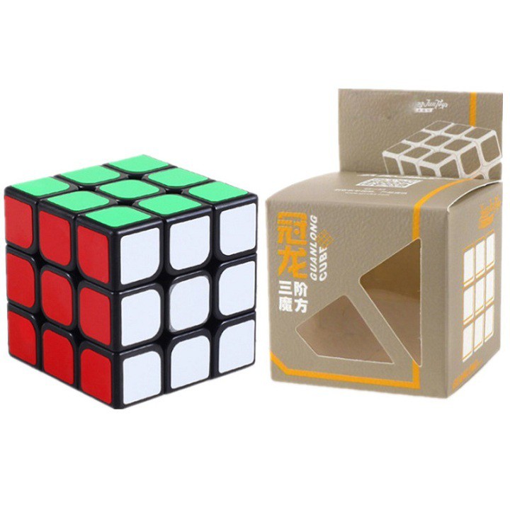 Rubik 3x3x3 GuanLong viền đen