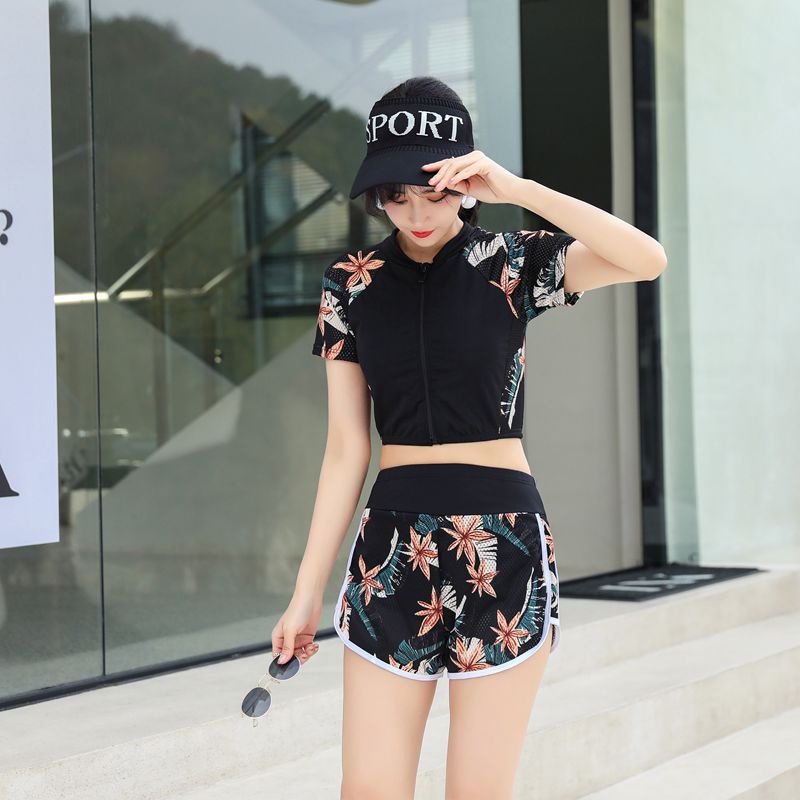 Bộ Đồ Bơi Thể Thao Hai Mảnh Thời Trang Quyến Rũ Cho Nữ