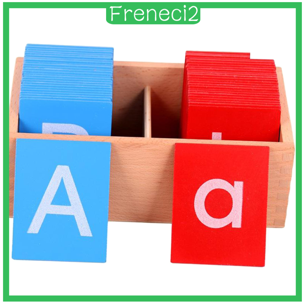 Bảng Chữ Cái Gỗ Freneci2 Montessori Giáo Dục Cho Bé Từ 3 Tuổi