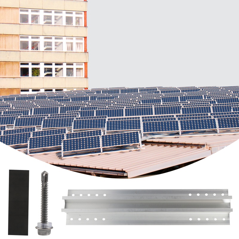 Giá Đỡ Tấm Pin Năng Lượng Mặt Trời Mini Gắn Nóc Xe Hơi