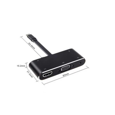 BỘ CHUYỂN ĐỔI USB TYPE-C 5 IN 1 TIỆN DỤNG