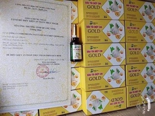 dầu tỏi Diệp Chị Gold mới