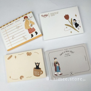 Set giấy note Brown vintage (Ảnh thật) - Aimée Store