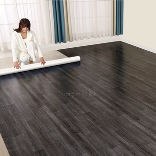 Mua Simili lót sàn dạng cuộn vân gỗ nhám - thảm nhựa trải sàn giả gỗ pvc chống thấm nước