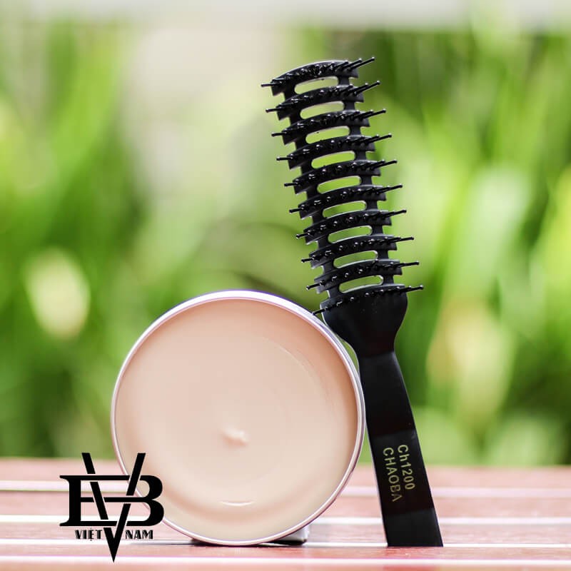 Pomade vuốt tóc Reuzel Clay Matte 113g + Tặng lược tạo kiểu cao cấp Chaoba