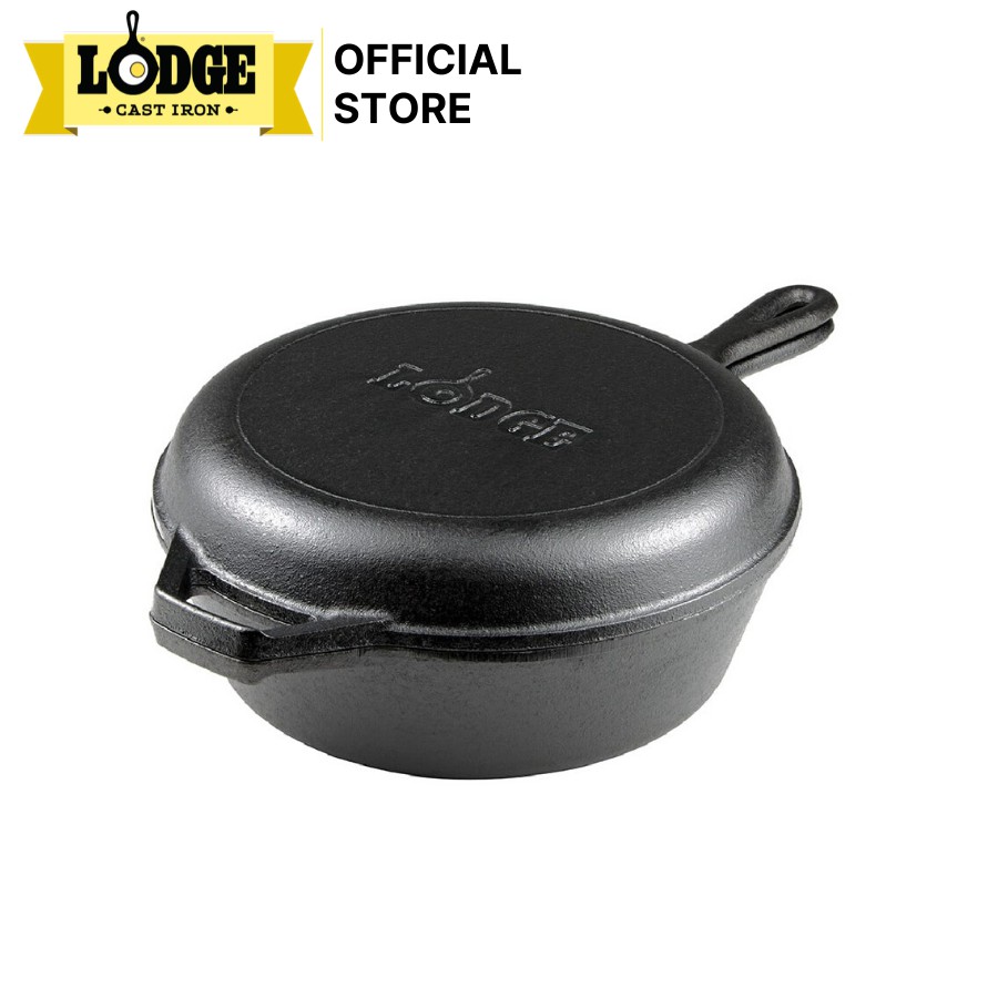 Lodge - Bộ nồi chảo gang - 26cm