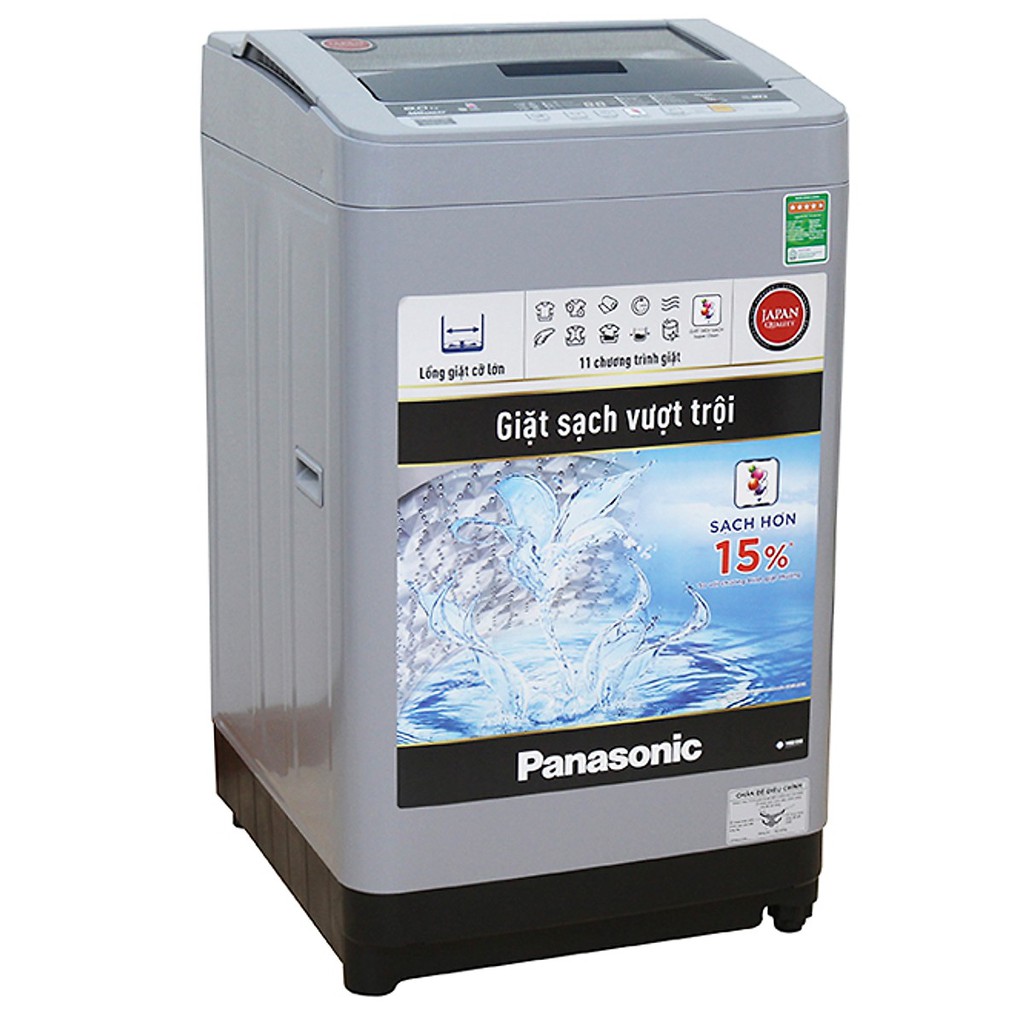 MIỄN PHÍ CÔNG LĂP ĐẶT- Máy Giặt Cửa Trên Panasonic NA-F80VS9GRV (8Kg)