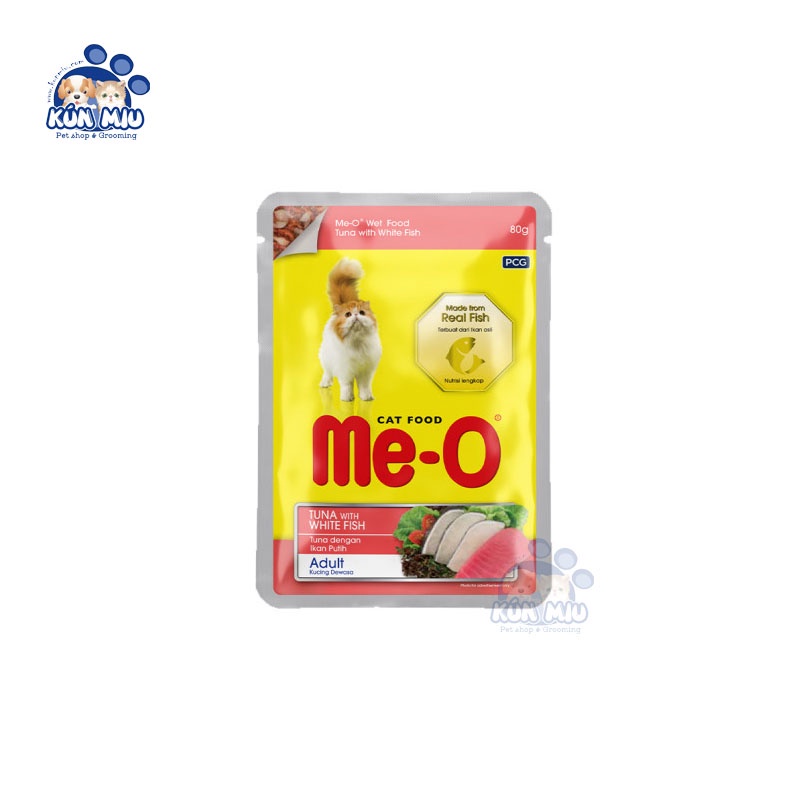 Thức ăn Pate dành cho mèo Me-o 80g