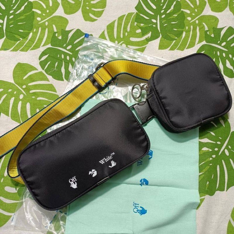 Túi đeo chéo Off White zip pocket belt bag ss22