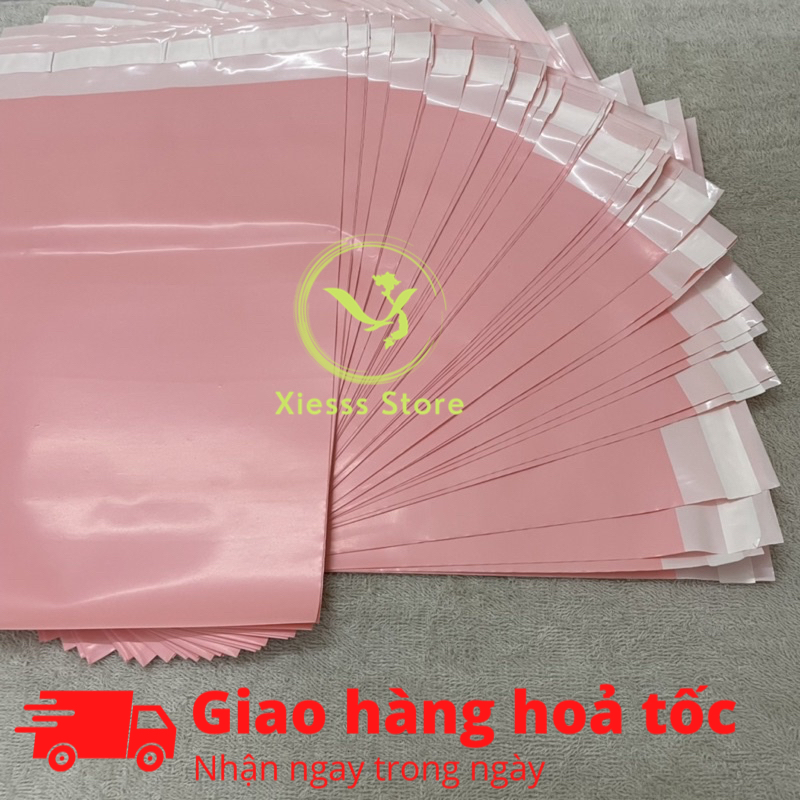 Túi PE niêm phong 1kg size rộng từ 20cm đến 38cm màu Cam Dương Đen Hồng Lá Trắng Vàng Xám, đóng hàng online-Xiesss Store