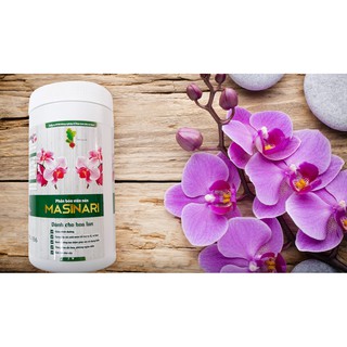 Phân trùn quế ép viên cao cấp MASINARI hũ 1kg chuyên dùng cho hoa lan