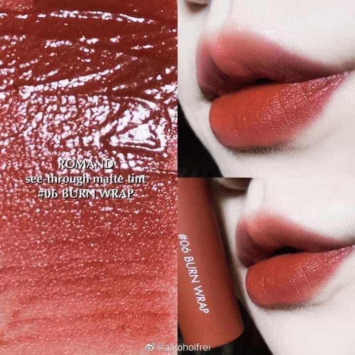 Son Kem Lì Romand See Through Matte Tint | BigBuy360 - bigbuy360.vn