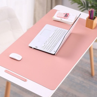 Miếng Lót Chuột Da Hai Mặt, Bàn Di Chuột, Pad Chuột cỡ lớn 80 x40cm, 100 x50cm chống thấm nước, chống trầy