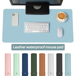 Aresko PU Leather Mouse Pad Waterproof Large Size For Computer Desktop Pad