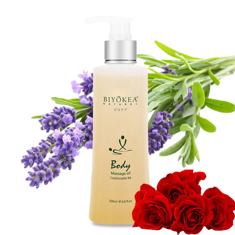 Dầu Massage Body Cao Cấp Biyokea Premium Comfortable B4 Giúp Thoải Mái, Giảm Stress, Dưỡng Ẩm Da Được Dùng Trong Spa