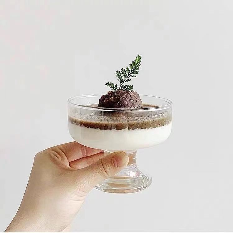 Ly Thủy Tinh Đựng Sữa Chua Hàng Nhập Khẩu Hàn Quốc