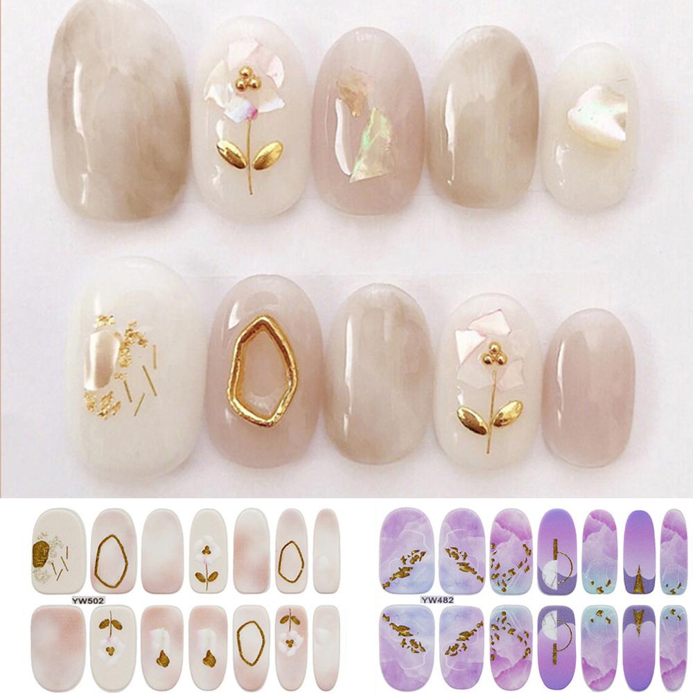 1 Tờ Đề Can Dán Móng Tay DIY Xinh Xắn Tiện Dụng