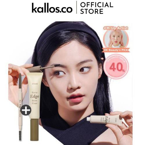 Chì, Mascara Kẻ Mày Etude House Bare Edge Slim Brow, Brow Fixer - Kallos Vietnam