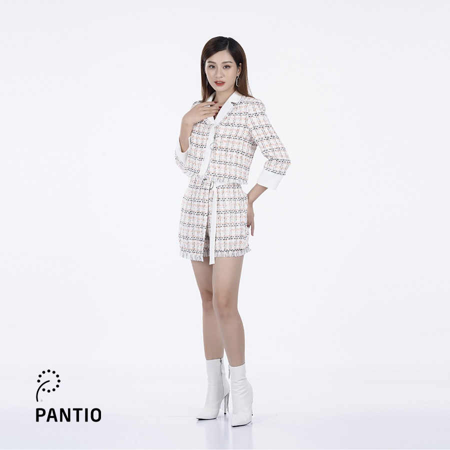 Quần short chát liệu dạ thiết kế đặc biệt dáng suông BQN92367- PANTIO