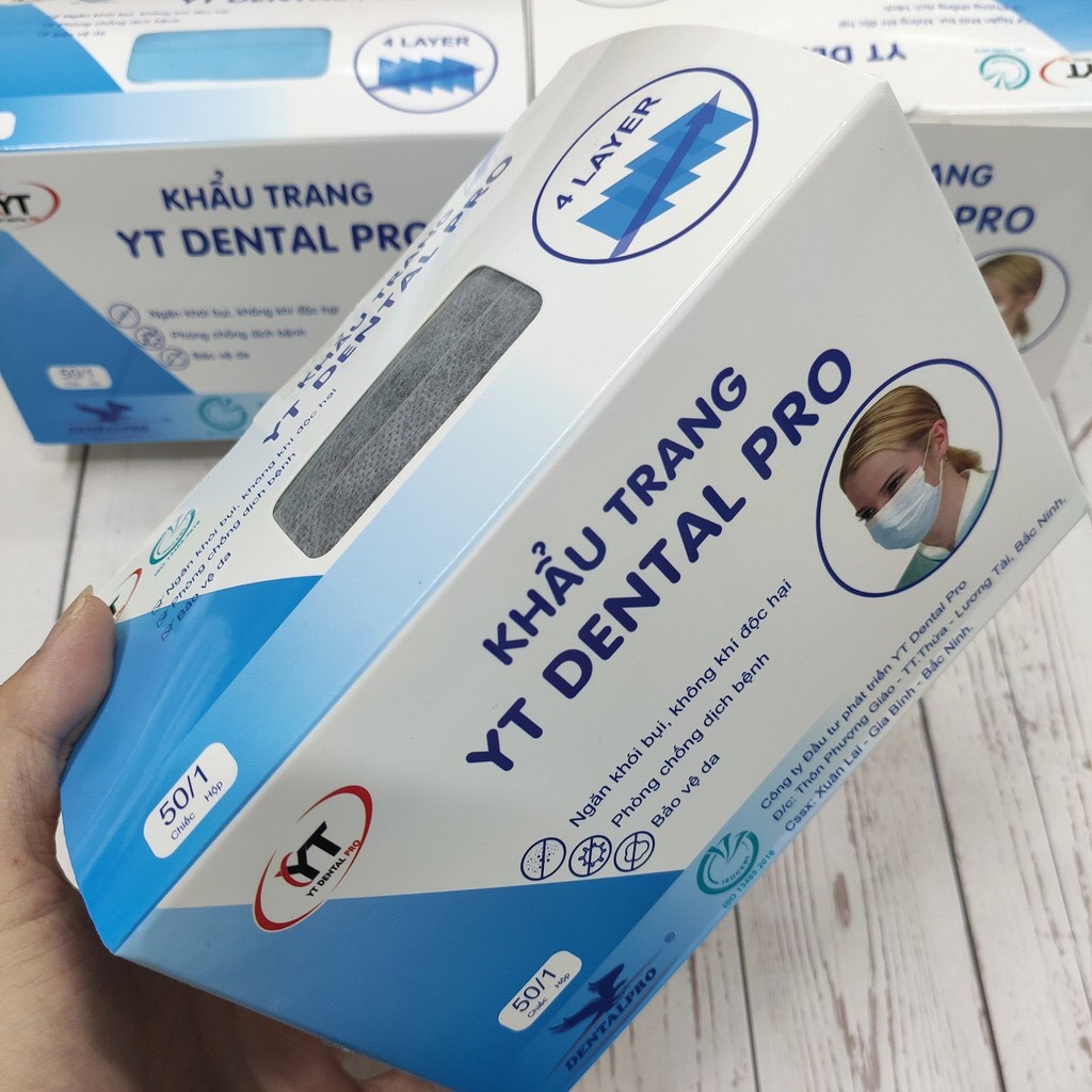 Hộp 50 cái Khẩu trang y tế 4 lớp | BigBuy360 - bigbuy360.vn