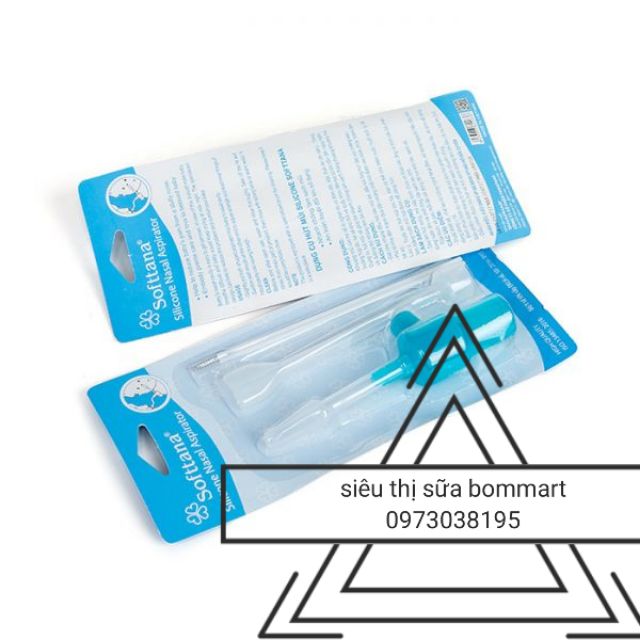 [CHÍNH HÃNG] dụng cụ hút mũi softtana